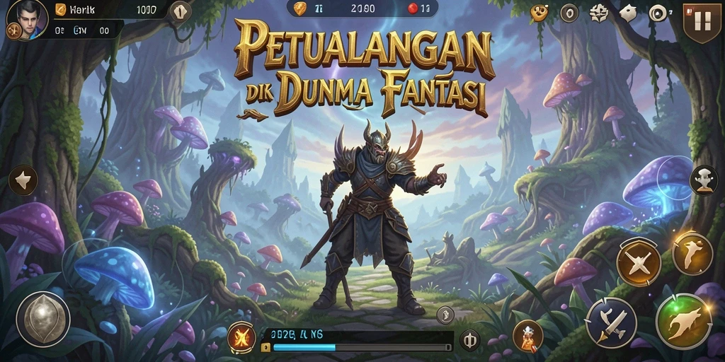 Tampilan menarik dari dunia fantastis 2757 dengan gameplay yang seru.