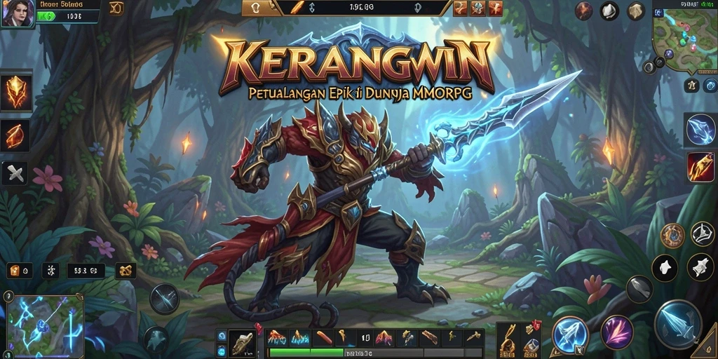 Tangkapan layar gameplay KERANGWIN yang menarik dan penuh aksi.