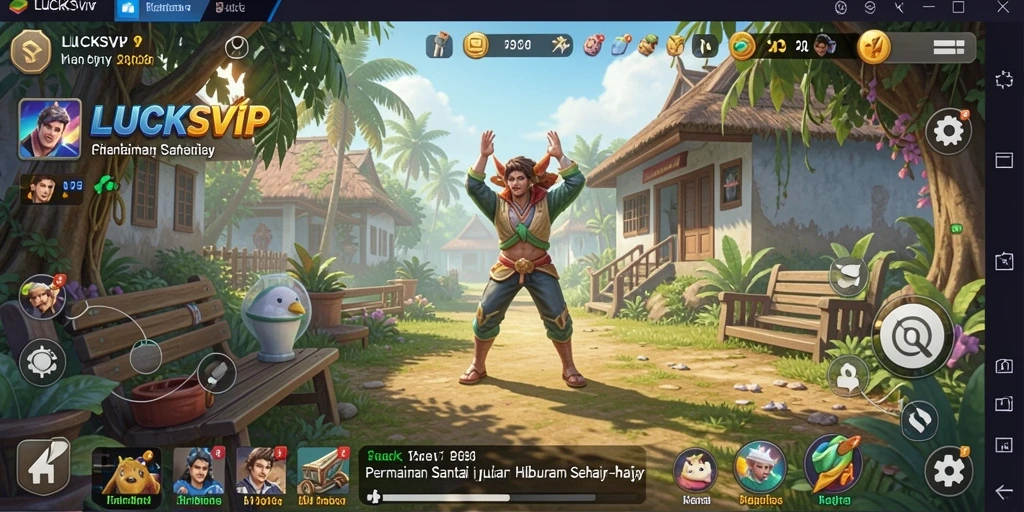 Tampilan menarik dari gameplay LUCKSVIP yang menyenangkan.